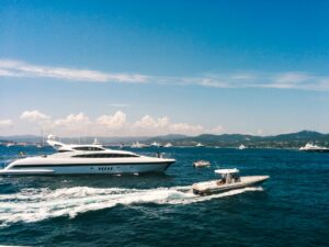 Luxury yachts in the Mediterranean, representing options when choosing a yacht charter company